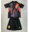 Spanje Keeper Thuis tenue Kids EK 2024 Korte Mouwen (+ broek)