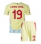 Spanje Lamine Yamal #19 Uit tenue Kids EK 2024 Korte Mouwen (+ broek)