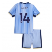 Tottenham Hotspur Archie Gray #14 Uit tenue Kids 2024-25 Korte Mouwen (+ broek)