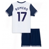 Tottenham Hotspur Cristian Romero #17 Thuis tenue Kids 2024-25 Korte Mouwen (+ broek)