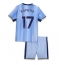 Tottenham Hotspur Cristian Romero #17 Uit tenue Kids 2024-25 Korte Mouwen (+ broek)