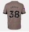 Tottenham Hotspur Destiny Udogie #38 Derde tenue 2023-24 Korte Mouwen