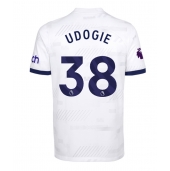 Tottenham Hotspur Destiny Udogie #38 Thuis tenue 2023-24 Korte Mouwen