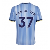 Tottenham Hotspur Micky van de Ven #37 Uit tenue 2024-25 Korte Mouwen