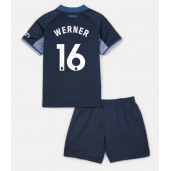 Tottenham Hotspur Timo Werner #16 Uit tenue Kids 2023-24 Korte Mouwen (+ broek)