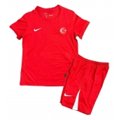 Turkey Uit tenue Kids EK 2024 Korte Mouwen (+ broek)