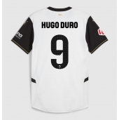 Valencia Hugo Duro #9 Thuis tenue 2024-25 Korte Mouwen