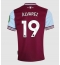 West Ham United Edson Alvarez #19 Thuis tenue 2024-25 Korte Mouwen