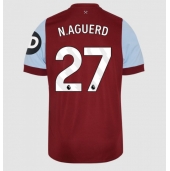 West Ham United Nayef Aguerd #27 Thuis tenue 2023-24 Korte Mouwen