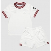 West Ham United Uit tenue Kids 2023-24 Korte Mouwen (+ broek)