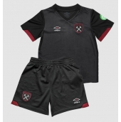 West Ham United Uit tenue Kids 2024-25 Korte Mouwen (+ broek)