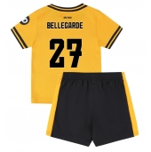 Wolves Jean-Ricner Bellegarde #27 Thuis tenue Kids 2024-25 Korte Mouwen (+ broek)