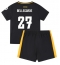 Wolves Jean-Ricner Bellegarde #27 Uit tenue Kids 2024-25 Korte Mouwen (+ broek)