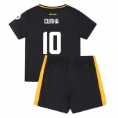 Wolves Matheus Cunha #10 Uit tenue Kids 2024-25 Korte Mouwen (+ broek)