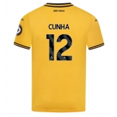 Wolves Matheus Cunha #12 Thuis tenue 2024-25 Korte Mouwen