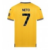 Wolves Pedro Neto #7 Thuis tenue 2023-24 Korte Mouwen