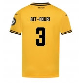 Wolves Rayan Ait-Nouri #3 Thuis tenue 2024-25 Korte Mouwen