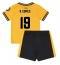 Wolves Rodrigo Gomes #19 Thuis tenue Kids 2024-25 Korte Mouwen (+ broek)